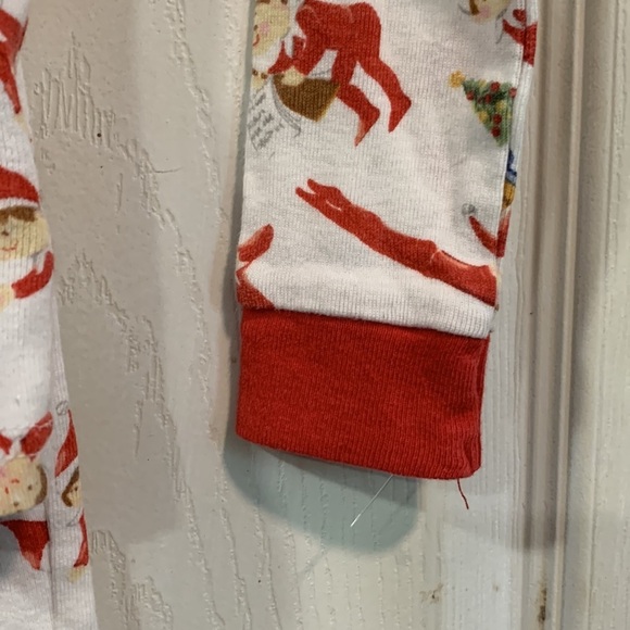 🎄 Pottery Barn Kids Elf on the Shelf Christmas Holidays Pajama Set, sz 4 - Picture 7 of 9